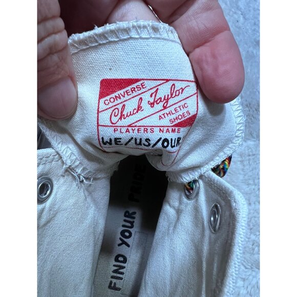 Converse Chuck Taylor Run Star Hije Hi High sneaker women size 10.5 or mens size - Picture 9 of 11